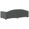 Daybed Dark Grey 90x200 Cm Fabric