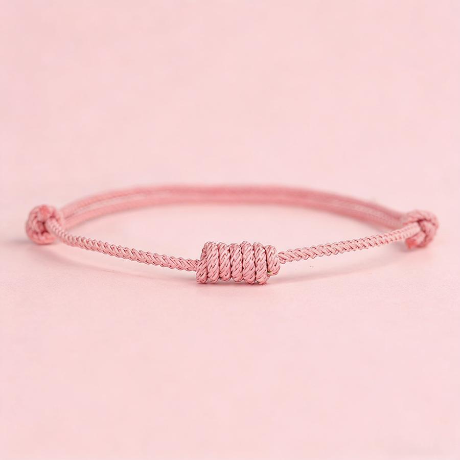 Noter Handmade Braided Lucky String Bracelet Unisex Fortune Turning Knot Charm Braslet Selected Grade A Rope 5 Colors Options