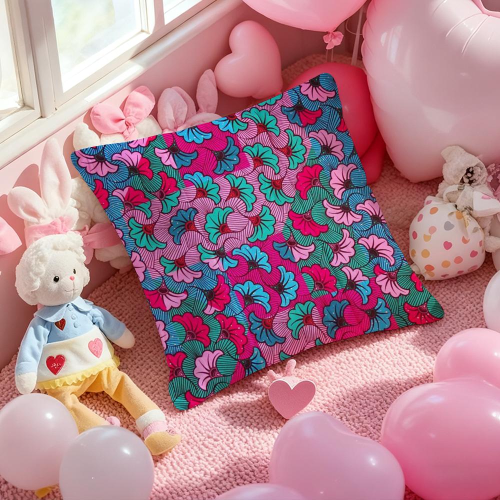 Stil Druck Afrikanischer Kissenbezug Muster Bedruckter Kissenbezug für Wohnzimmer Sofa Kissenbezug & Schlafzimmerdeko