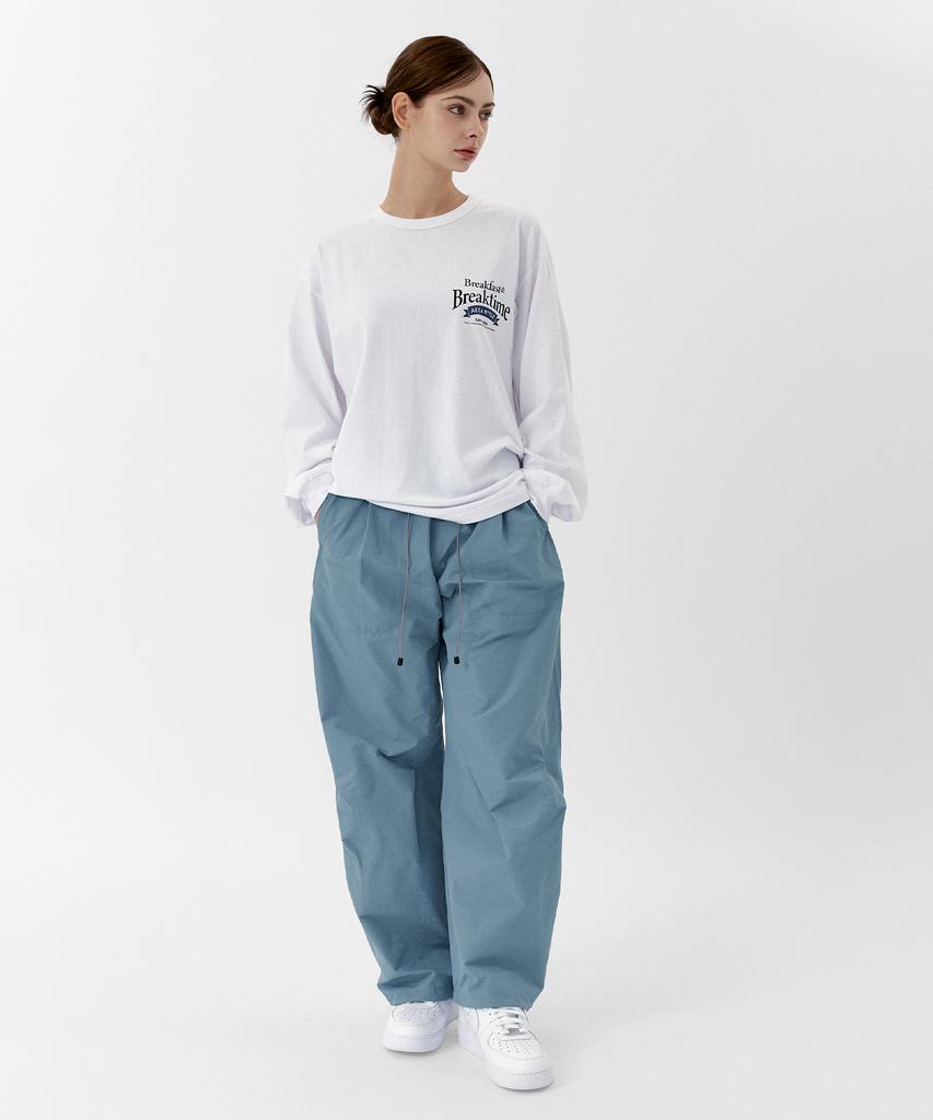 Sanlo [Unisex] Wide String Hiking Pants - Sky Blue