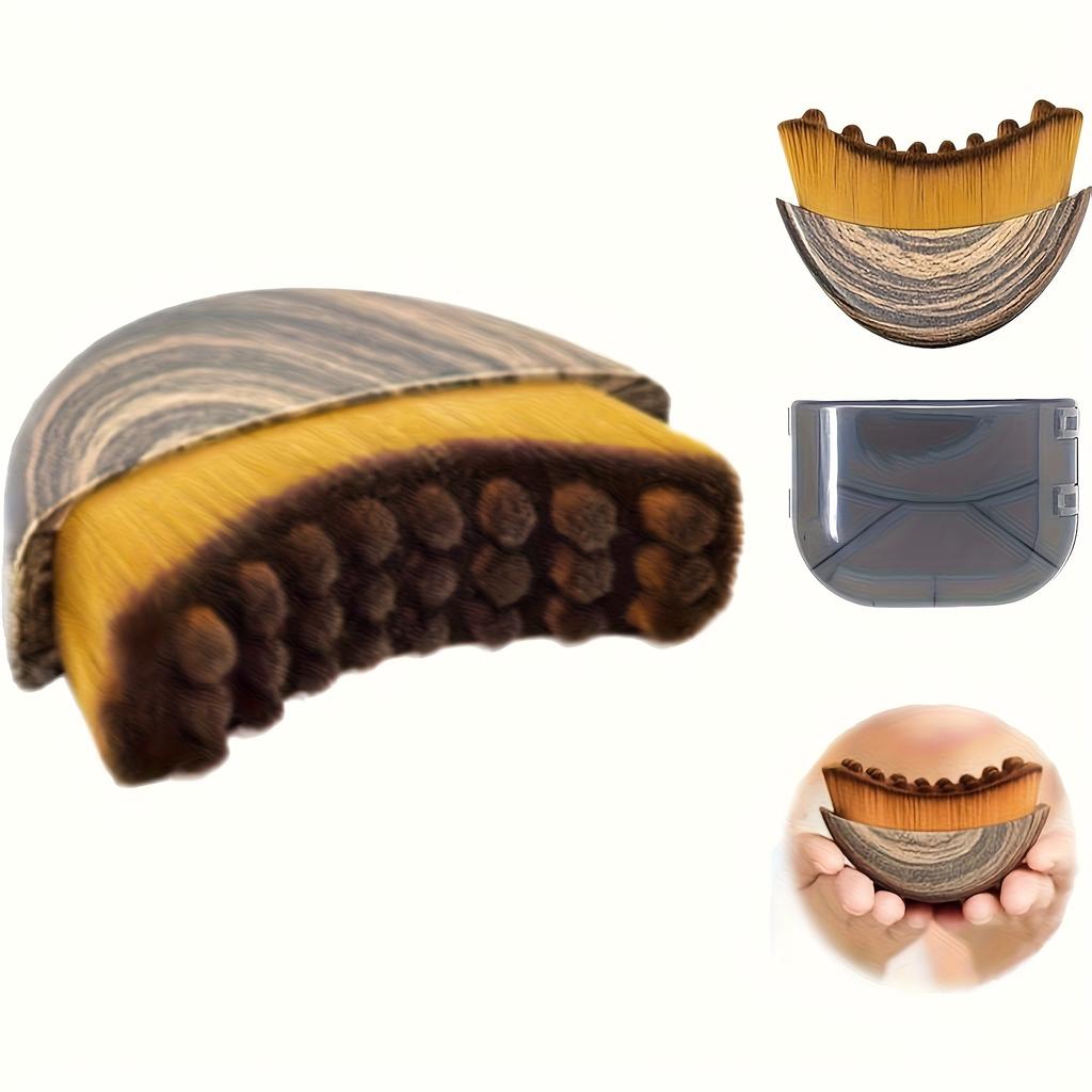 Ergonomic Lymphatic Contour Facial & Body Brush with Soft Polyester Bristles, Precision Neckline Sculpting & Drainage for Face, Jawline Brush Gift