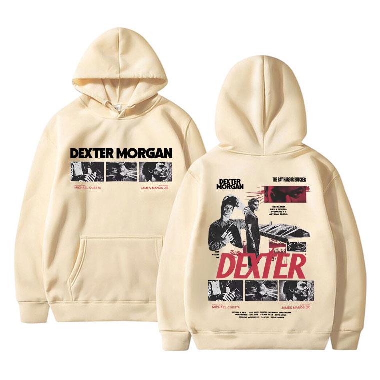 TV Play Dexter Morgan The Bay Harbour Butcher Hoodie Men Women Casual Oversized Sweatshirt Men's Fashion Vintage Hooded Pullover