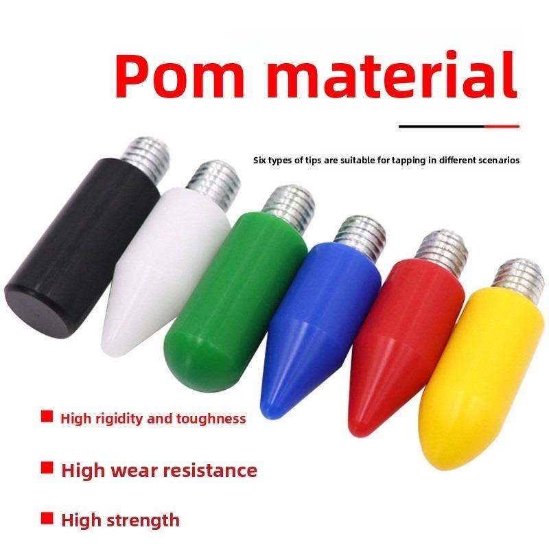 6PCS Nylon Tip Dent Repair Kit Paintless Dent Removal Tool Set for Auto Car Body Hail Damage Repair DIY Home Garage