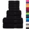 VidaXL Superior Quality Towel Set 8 Pcs, Hand Towels, Shower Towels, Bath Sheets, Towels 137548