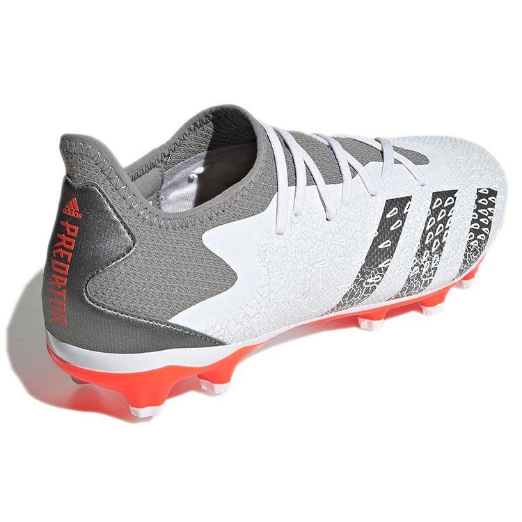 Adidas Predator Freak.3 MG Demonscale - Hvit Solar Rød Herresneakers Skyhvit Jern-Metallic GZ2826