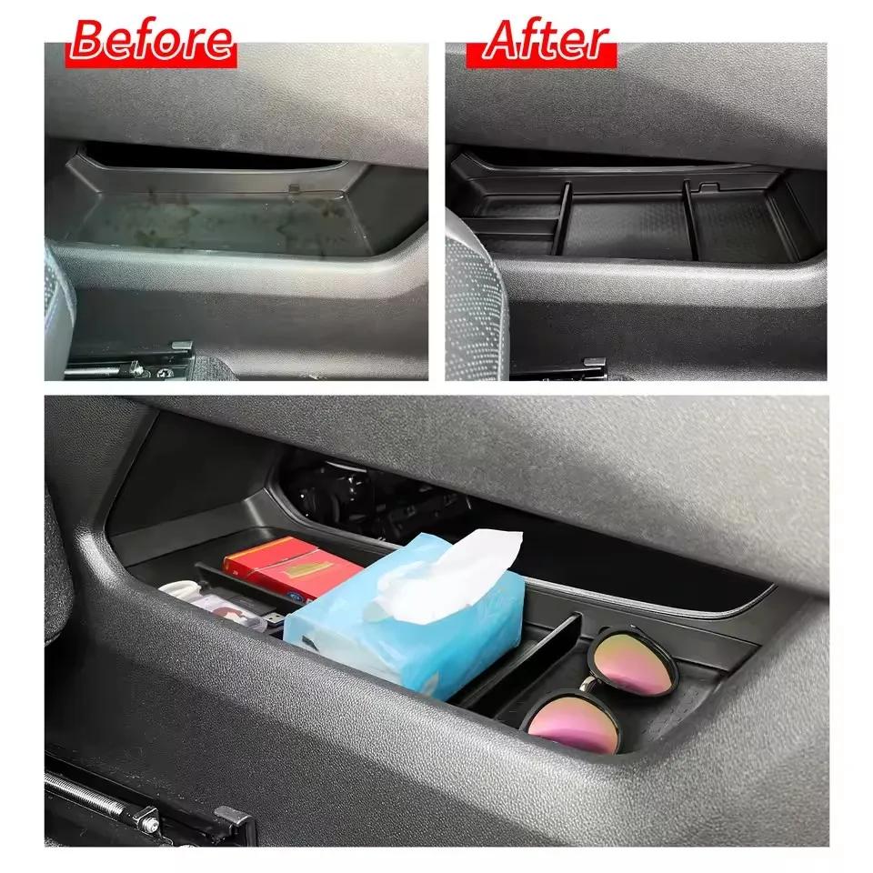 for Chevrolet Chevy Equinox 2025 Center Console Lower Storage Box Organizers Tray Car Interior Accessories