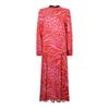 Never Fully Dressed Womens/Ladies Leopard Print High-Neck Maxi Dress