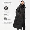 SNOWFLYING Women's Puffy Warm Long Duck Down Jacket