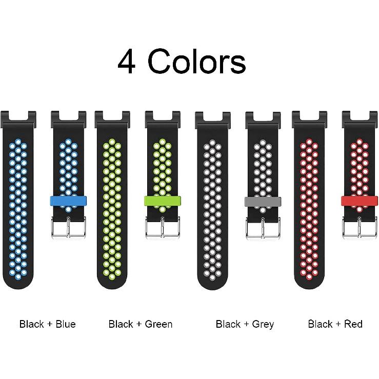 Skyeen Silicone Watch Band Compatible with Huami Amazfit T-Rex/T-Rex Pro Watch Strap Replacement Band for Huami Series