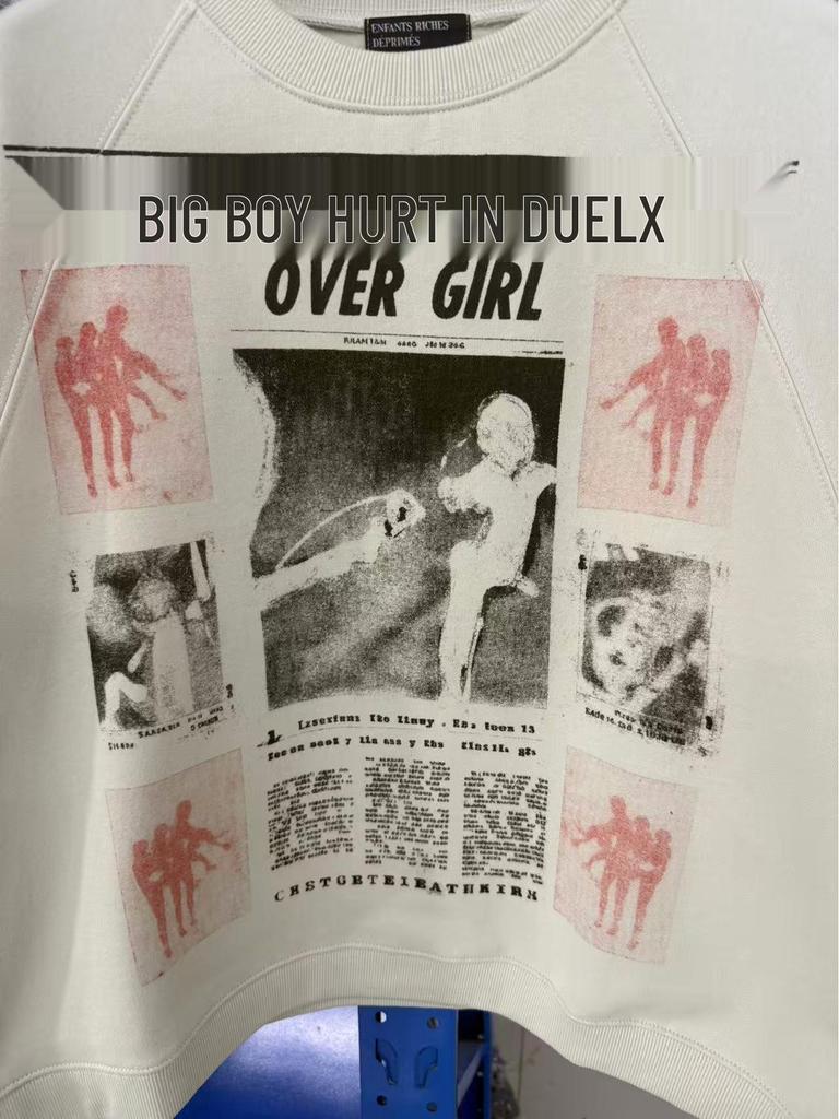 ERD Melancholy Vintage Washed Heavyweight Sweatshirt - Second Gen Round Neck