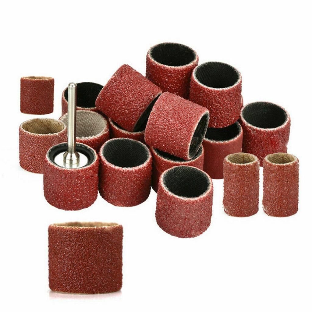 338 szt. Zestaw bębnów szlifierskich Frezy do paznokci Polerowane akcesoria Narzędzie obrotowe