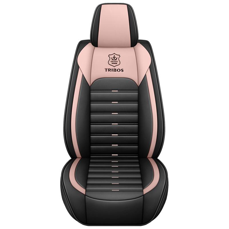 Husa Scaun Auto Piele PU Huse Scaun Auto Respirabile și Impermeabile Piele Sintetică Huse Scaun Auto pentru Mașini SUV Camion Universal Anti Alunecare Husă Scaun