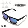 4PCS Square Sports Sunglasses with Designer Temple Pattern - UV400 for Men Women Beach Vacation 7