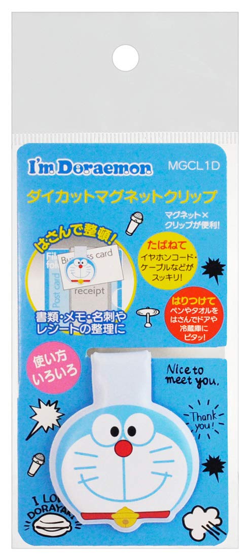 

Skater Magnet Clip Snoopy Sanrio MGCL1D Die-Cut I m Doraemon