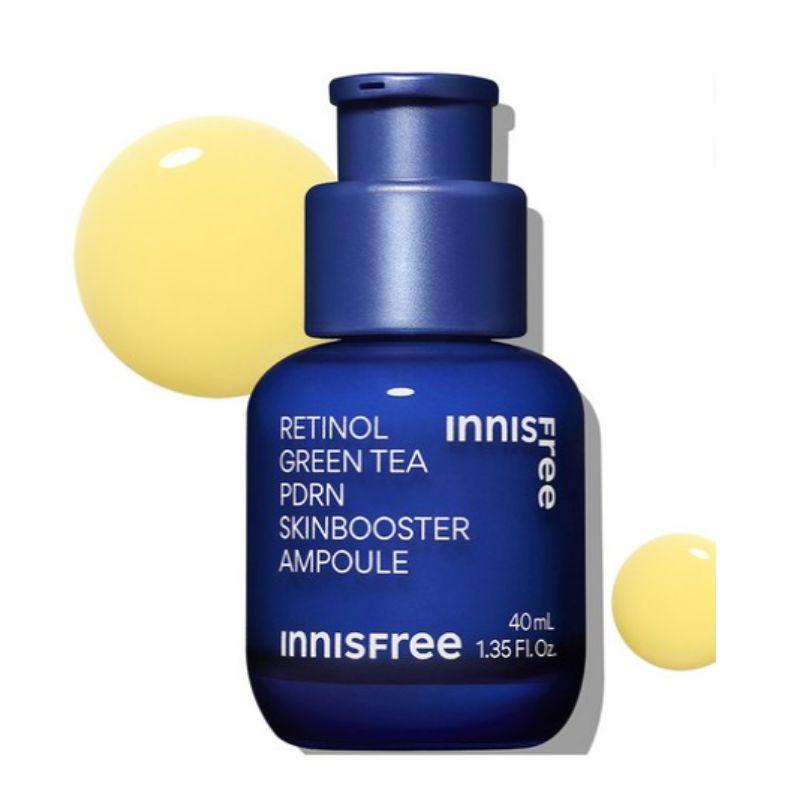 

Innisfree Retinol Green Tea PDRN Skin Booster Ampoule (40 мл, 1 шт.)