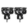 2pcs 3 inch LED Work Light Bar Yellow White Spot Pods 9D Lens Driving Offroad Fog Lamp Car Accessories