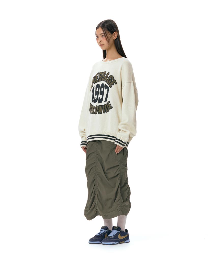 AMES-WORLDWIDE 1997 Jacquard Sweater Ivory (Am2Esuk600A)