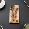 Retro Industrial Style R-Rusty Phone Case For Samsung S25,S24,S21,S22,S23,S30,Ultra,S20,Plus,Fe,Lite,Note,10,Black Cover