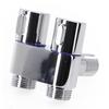 Toilet Valve Angle Valve Double Control Metal Handle One In Two Out Three-way Filling Toilet Companion High Quality