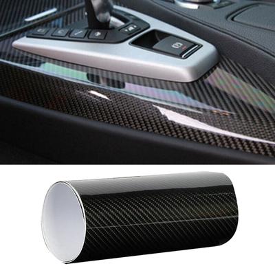 Protect and Decorate Your Vehicle with 7D Waterproof Carbon Fiber Vinyl Car Wrapping Film Sticker, 30 X 152cm Size