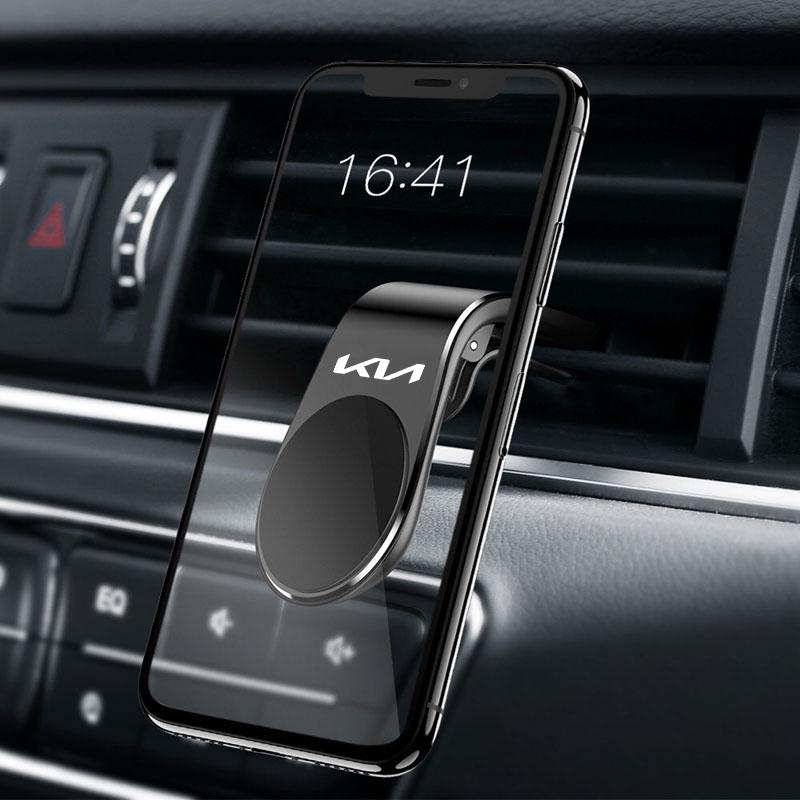 Car Phone Holder Car Air Vent Clip Mount Mobile Cell Stand Smartphone For KIA RIO 2 3 4 5 Xline X Line Car Accessories Interior