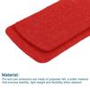 uxcell Pot and Pan Protectors, Set of 3, Stacking Felt Pan Protectors and Dividers for Glass Ceramic Plates, Red