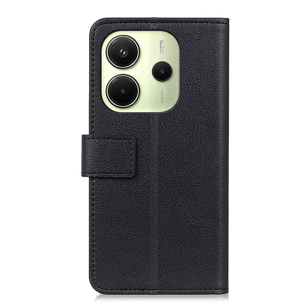 For Xiaomi Redmi Note 14 4G (164.84mm) Case PU Leather Stand Wallet Phone Cover