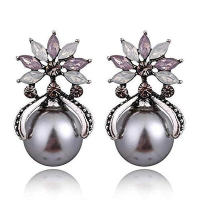 Jewellery Earrings For Women Crystal Stud Earrings For Girls And Women