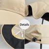Big Brimmed Fisherman Hat Quick Drying Sunshade Hat Casual Summer Sun Hat  Ladies