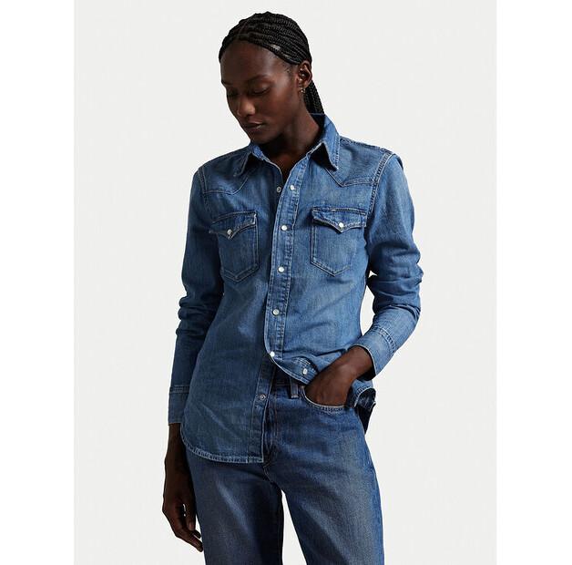 

Рубашка джинсовая Polo Ralph Lauren 211969402001 EU XL
