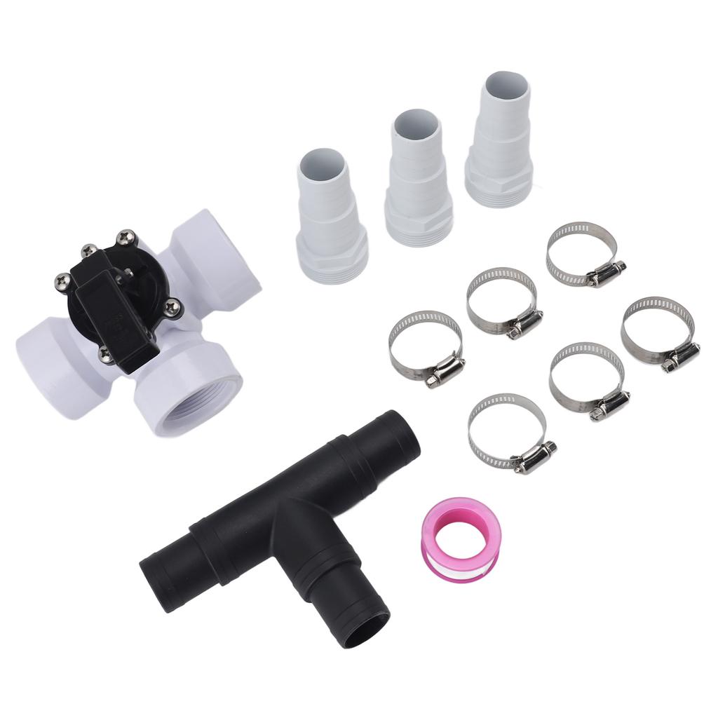 Diverter Valve Replacement, G1 1Celsius2 Female Thread, Easy To Install Swimming Pool Diverter Valve for Spa