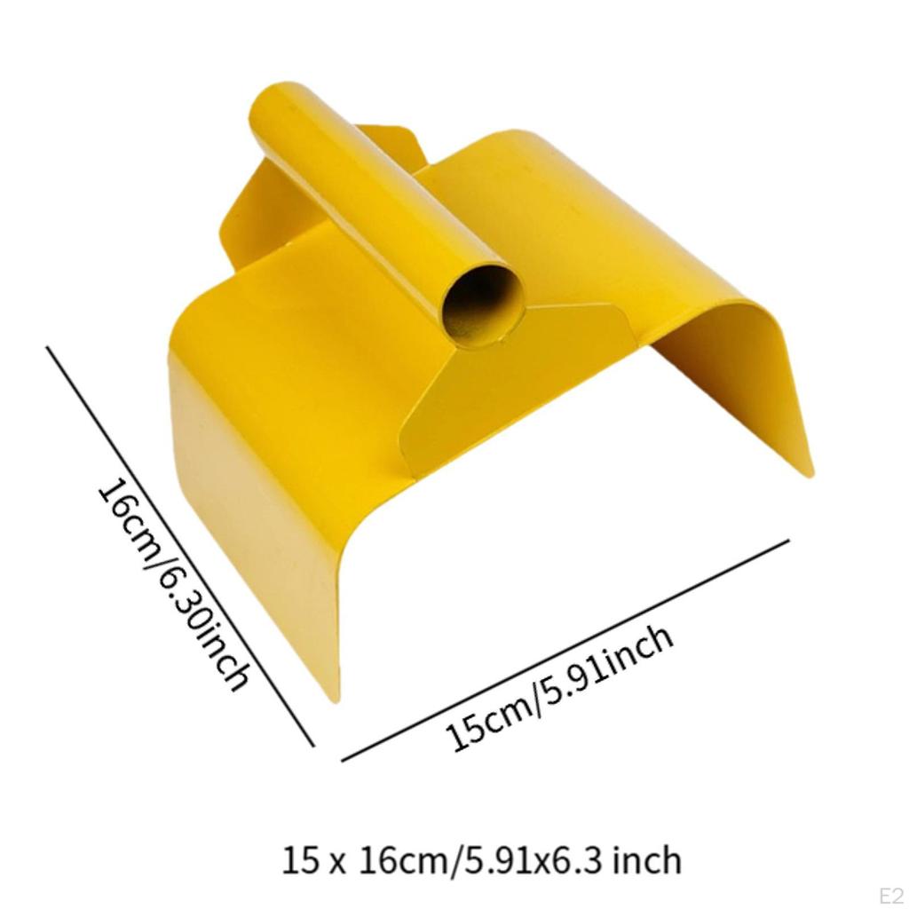 Cement Margin Tool for Landscape Curbing And Plastering