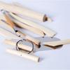 Wood Handle Clay Scraping Tools 10 Piece Pottery Shaping Tool with Wire Cutter Circular Trimming Tool for Clay Sculpting