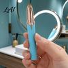 Eyebrow Grooming Pen Electric Trimmer for Women Rechargeable Cordless Facial Hair Removal Removal Portable Painless Eye Brow Shaver Razor Safe Skin