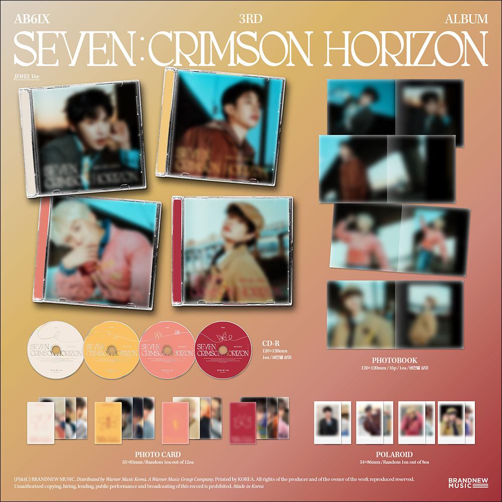 AB6IX 3RD ALBUM [SEVEN CRIMSON HORIZON] (Jewel ver.) + Free Gift