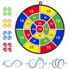 Children's Cartoon Sticky Ball Dartboard with Foldable Storage
