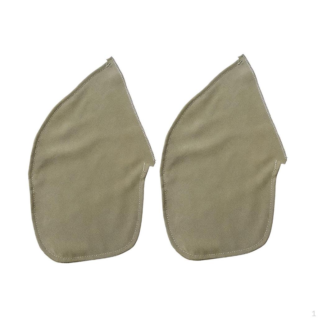 2 Pieces Sew in Side Pocket Clothes Accessory Pouch Clothing Inner Replacement for Jackets