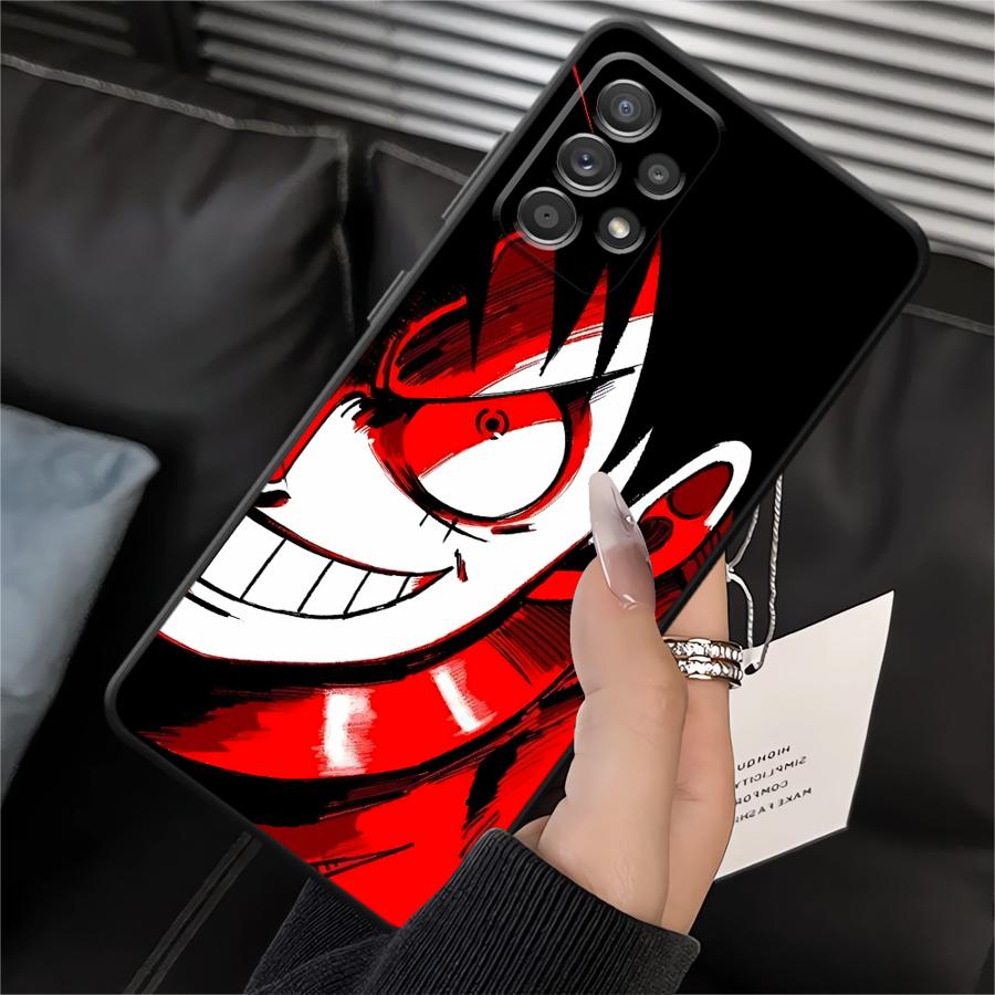 Case for Samsung Galaxy A03 A10 A20 A01 A02 A50 A70 A30 A40 A06 Note 20 Ultra 9 10 A04 A05 Soft Back Phone Cover Cool Anime