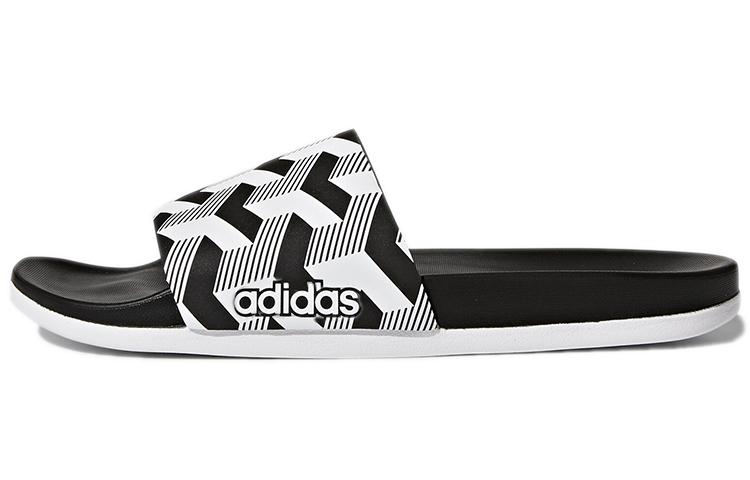 Adidas Adilette Cf+ Link Slippers  Black White  CG2800 39⅓
