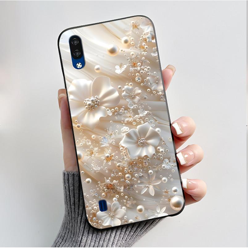 Phone Case For ZTE Blade A51 Lite / A5 2020 Casing Luxury Fashion Butterfly Flower Black Jelly Soft TPU Case Silicone Back Cover