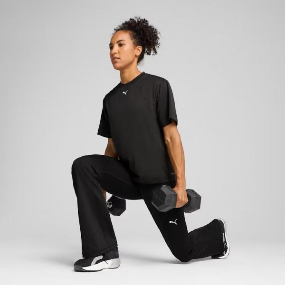 Puma Women S Running Training ShorT Sleeve T ShirT Tad eSSenTial 527139 01