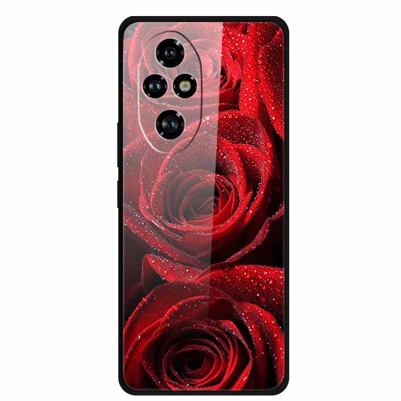 Tempered Glass Case For Honor 200 Pro Case Hard Phone Back Cover Soft Bumper For Honor 200 Pro Case Honor200 Pro 200Pro Bag Capa