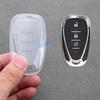 For Chevrolet Blazer Trax Equinox Cruze Malibu Traverse Trailblazer Camaro Clear Fully Transparent Tpu Car Smart Key Cover Case
