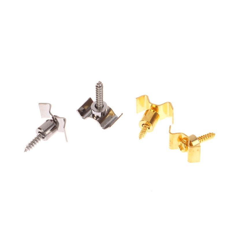 1Set Guitar String Trees Retainers Electric Guitar With Screw String Guides Gold/Silver/Black Choose Guitar Accessories