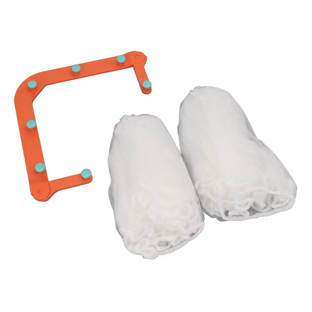 2 Sets   Houder Filter Stabiele Hoek Spoelbakzeef met 100 STuks Spoelbakzeefzakken voor Keukenafval Restjes