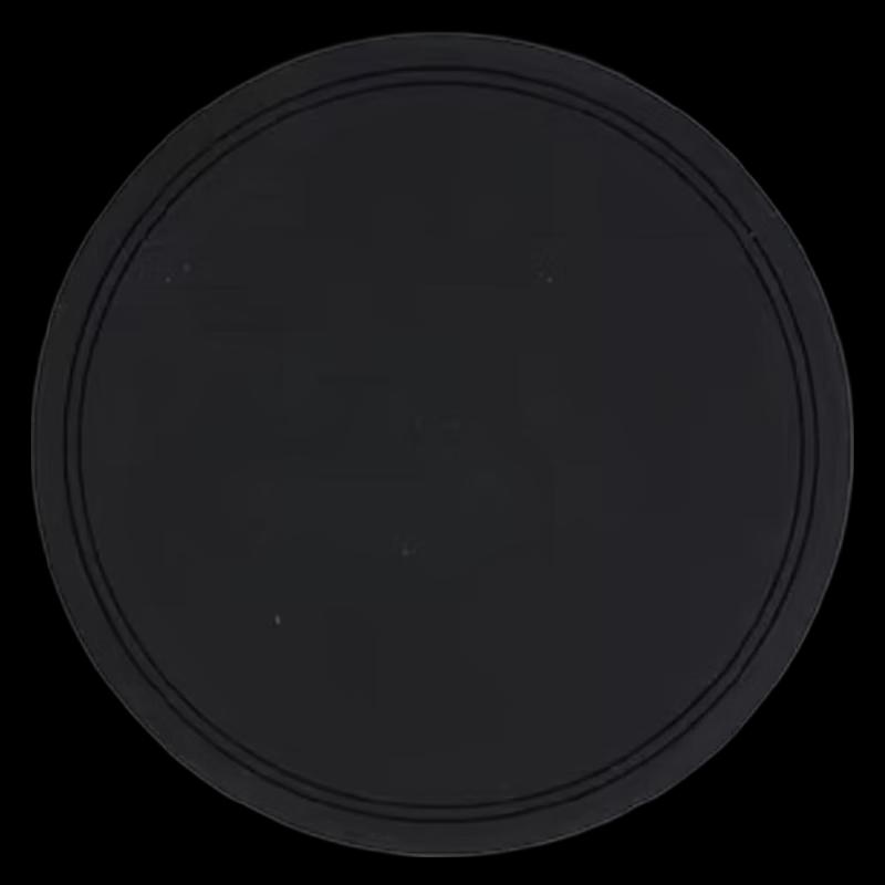 Huìhuáng Round PVC Coasters - 3-Piece Set