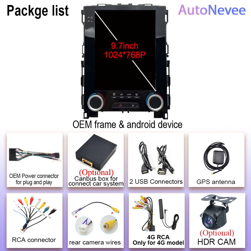 9.7 Inch Android 13 For Renault Koleos Megane 4 Samsung SM6 Talisman 2017-2019 Auto Radio Car Multimedia Player GPS Navigation