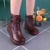 Women's Boots Autumn Winter Fashion England Style Women's Ankle Boots Retro Boots Ladies