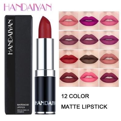 Velvet Matte Lipstick Long Lasting Moisturizing Women Beauty Nude Lip Makeup
