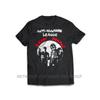 Grafisches Herren-T-Shirt mit einem mutigen Statement von Anti Nowhere League - Hergestellt aus schwerem, atmungsaktivem Stoff, 100 %, in Schwarz mit Rot und